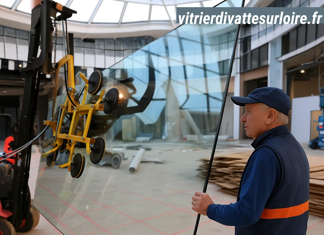 Remplacement de vitrine magasin Divatte-sur-Loire